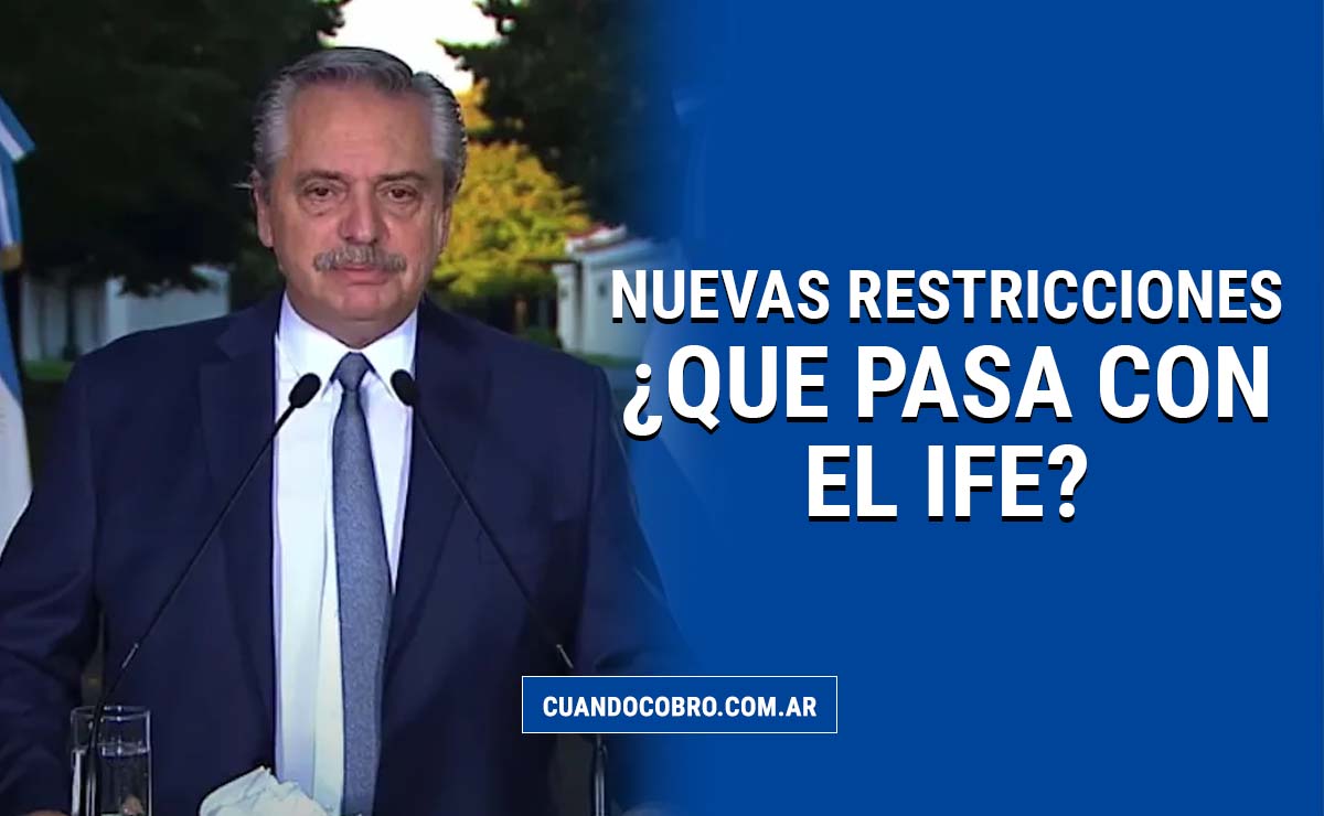 nuevas restricciones vuelve el ife