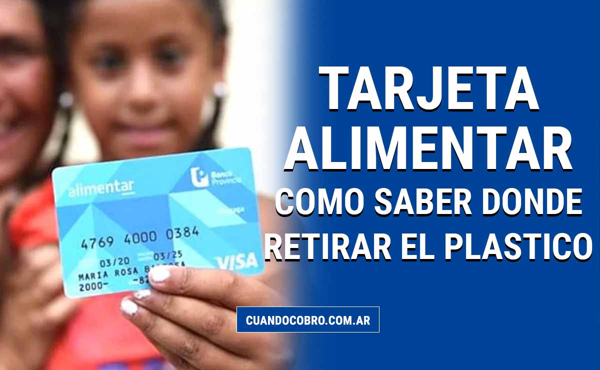 tarjeta alimentar retirar plastico