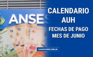 auh fechas de pago junio 2021
