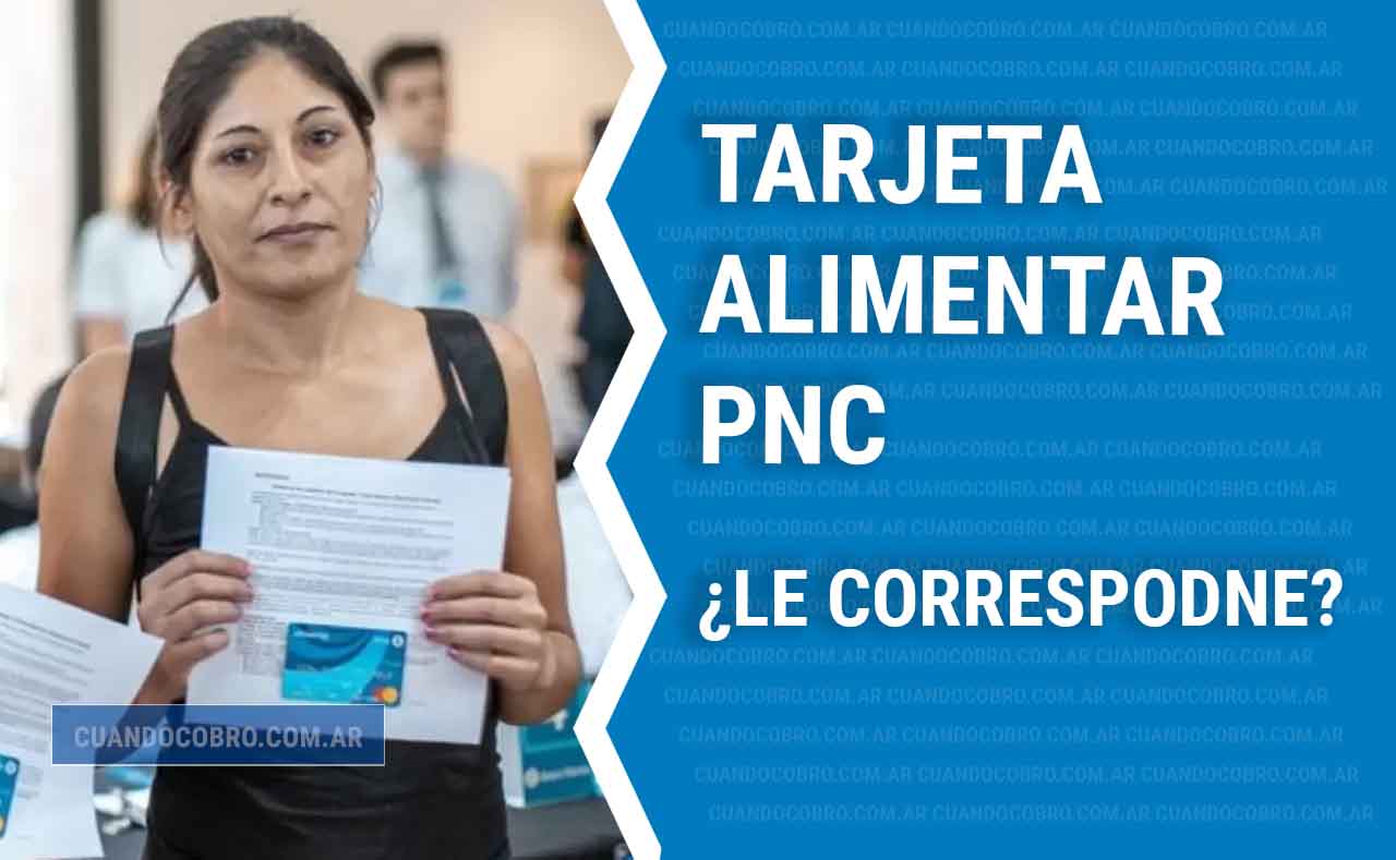 tarjeta alimentar para pnc