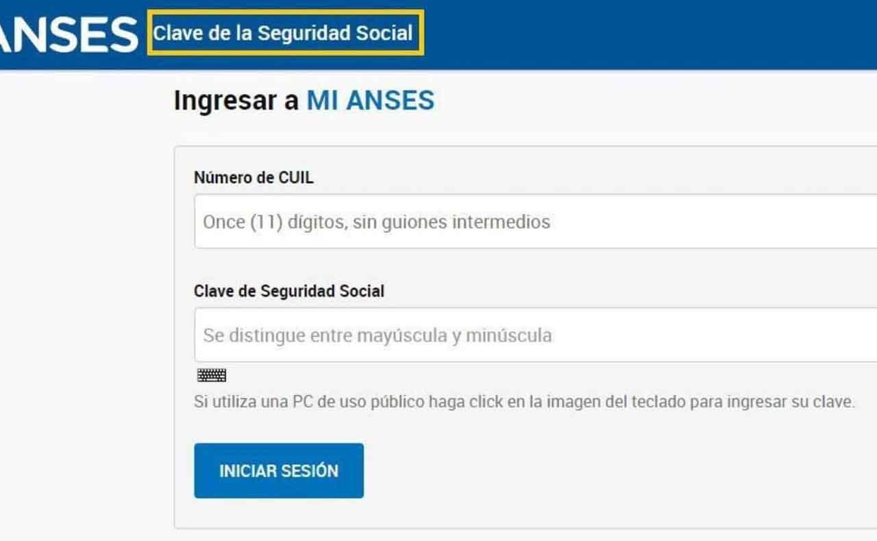 clave de la seguridad social