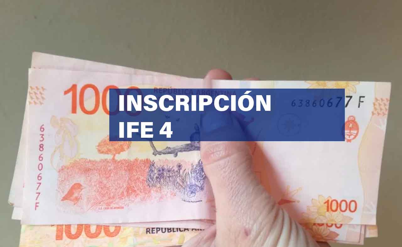 donde me anoto para el ife 4