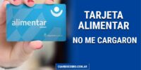 alimentar no recibi la carga