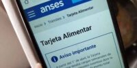 Tarjeta Alimentaria falta de pago